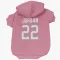 Pink Houston Texans Jawhar Jordan   Dog & Cat Pet Hoodie