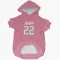 Pink Houston Texans Jawhar Jordan   Dog & Cat Pet Hoodie