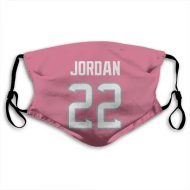 Pink Houston Texans Jawhar Jordan   Face Mask