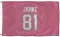 Pink Houston Texans Jaxon Janke   Flag (3 X 5)