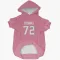 Pink Houston Texans Jaylon Thomas   Dog & Cat Pet Hoodie