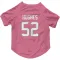 Pink Houston Texans Jerry Hughes   Dog & Cat Pet Jersey