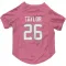 Pink Houston Texans J.J. Taylor   Dog & Cat Pet Jersey