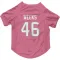 Pink Houston Texans Jon Weeks   Dog & Cat Pet Jersey