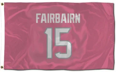 Pink Houston Texans Ka'imi Fairbairn   Flag (3 X 5)