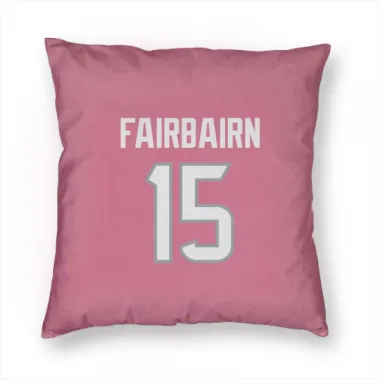 Pink Houston Texans Ka'imi Fairbairn   Pillow Cover (18 X 18)