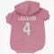 Pink Houston Texans Kamari Lassiter   Dog & Cat Pet Hoodie