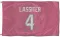 Pink Houston Texans Kamari Lassiter   Flag (3 X 5)