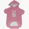 Pink Houston Texans Kedon Slovis   Dog & Cat Pet Hoodie