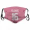 Pink Houston Texans Kedon Slovis   Face Mask