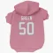 Pink Houston Texans Kendrick Green   Dog & Cat Pet Hoodie