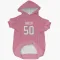 Pink Houston Texans Kendrick Green   Dog & Cat Pet Hoodie