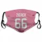 Pink Houston Texans Kilian Zierer   Face Mask