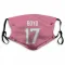 Pink Houston Texans Kris Boyd   Face Mask