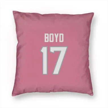 Pink Houston Texans Kris Boyd   Pillow Cover (18 X 18)