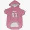 Pink Houston Texans Kurt Hinish   Dog & Cat Pet Hoodie