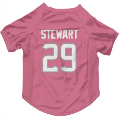 Pink Houston Texans M.J. Stewart   Dog & Cat Pet Jersey