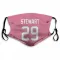 Pink Houston Texans M.J. Stewart   Face Mask