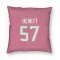 Pink Houston Texans Neville Hewitt   Pillow Cover (18 X 18)