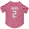 Pink Houston Texans Robert Woods   Dog & Cat Pet Jersey