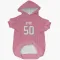 Pink Houston Texans Solomon Byrd   Dog & Cat Pet Hoodie