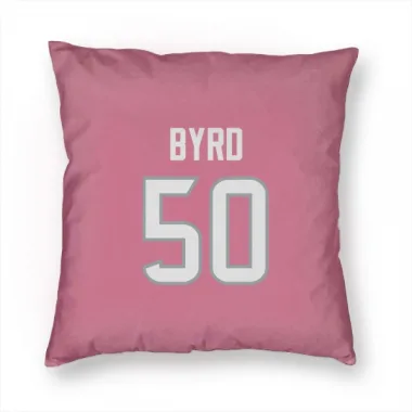 Pink Houston Texans Solomon Byrd   Pillow Cover (18 X 18)