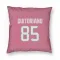 Pink Houston Texans Teagan Quitoriano   Pillow Cover (18 X 18)