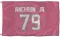 Pink Houston Texans Tremayne Anchrum Jr.   Flag (3 X 5)