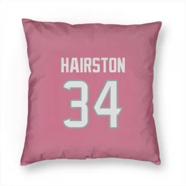 Pink Houston Texans Troy Hairston   Pillow Cover (18 X 18)