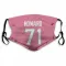 Pink Houston Texans Tytus Howard   Face Mask