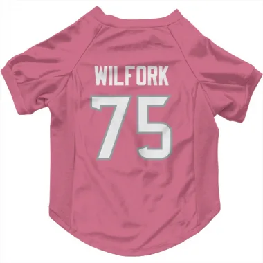 Pink Houston Texans Vince Wilfork   Dog & Cat Pet Jersey