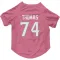 Pink Houston Texans Zach Thomas   Dog & Cat Pet Jersey