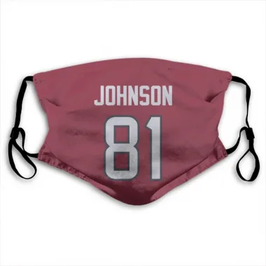 Red Houston Texans Andre Johnson   Face Mask