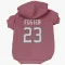 Red Houston Texans Arian Foster   Dog & Cat Pet Hoodie