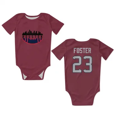 Red Houston Texans Arian Foster   Newborn & Infant Bodysuit