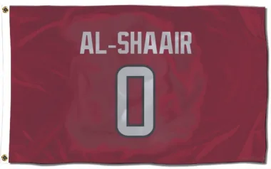 Red Houston Texans Azeez Al-Shaair   Flag (3 X 5)