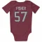 Red Houston Texans Blake Fisher   Newborn & Infant Bodysuit