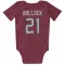 Red Houston Texans Calen Bullock   Newborn & Infant Bodysuit