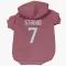 Red Houston Texans C.J. Stroud   Dog & Cat Pet Hoodie