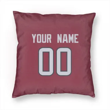 Red Houston Texans Custom    Pillow Cover (18 X 18)