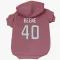 Red Houston Texans Dalton Keene   Dog & Cat Pet Hoodie