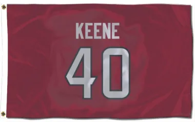 Red Houston Texans Dalton Keene   Flag (3 X 5)