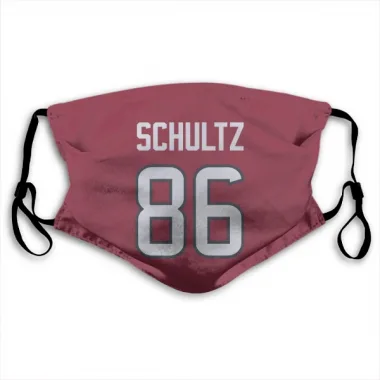 Red Houston Texans Dalton Schultz   Face Mask