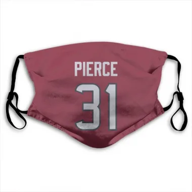 Red Houston Texans Dameon Pierce   Face Mask