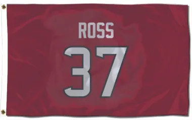 Red Houston Texans D'Angelo Ross   Flag (3 X 5)