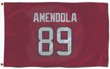 Red Houston Texans Danny Amendola   Flag (3 X 5)