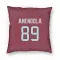 Red Houston Texans Danny Amendola   Pillow Cover (18 X 18)