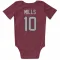 Red Houston Texans Davis Mills   Newborn & Infant Bodysuit