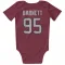 Red Houston Texans Derek Barnett   Newborn & Infant Bodysuit