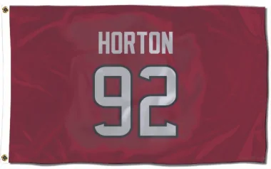 Red Houston Texans Dylan Horton   Flag (3 X 5)